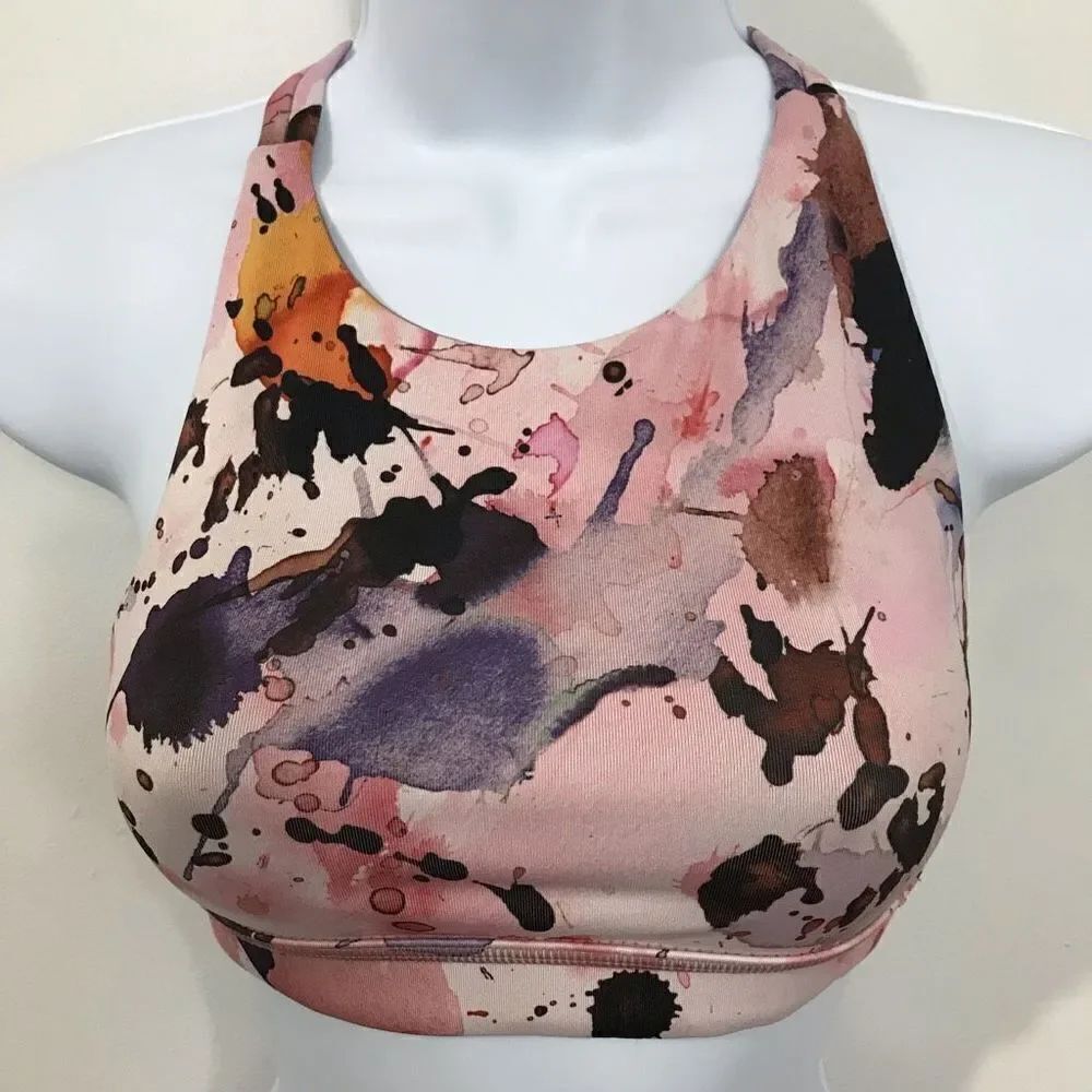Zella girls kids Sports bra size L….S65